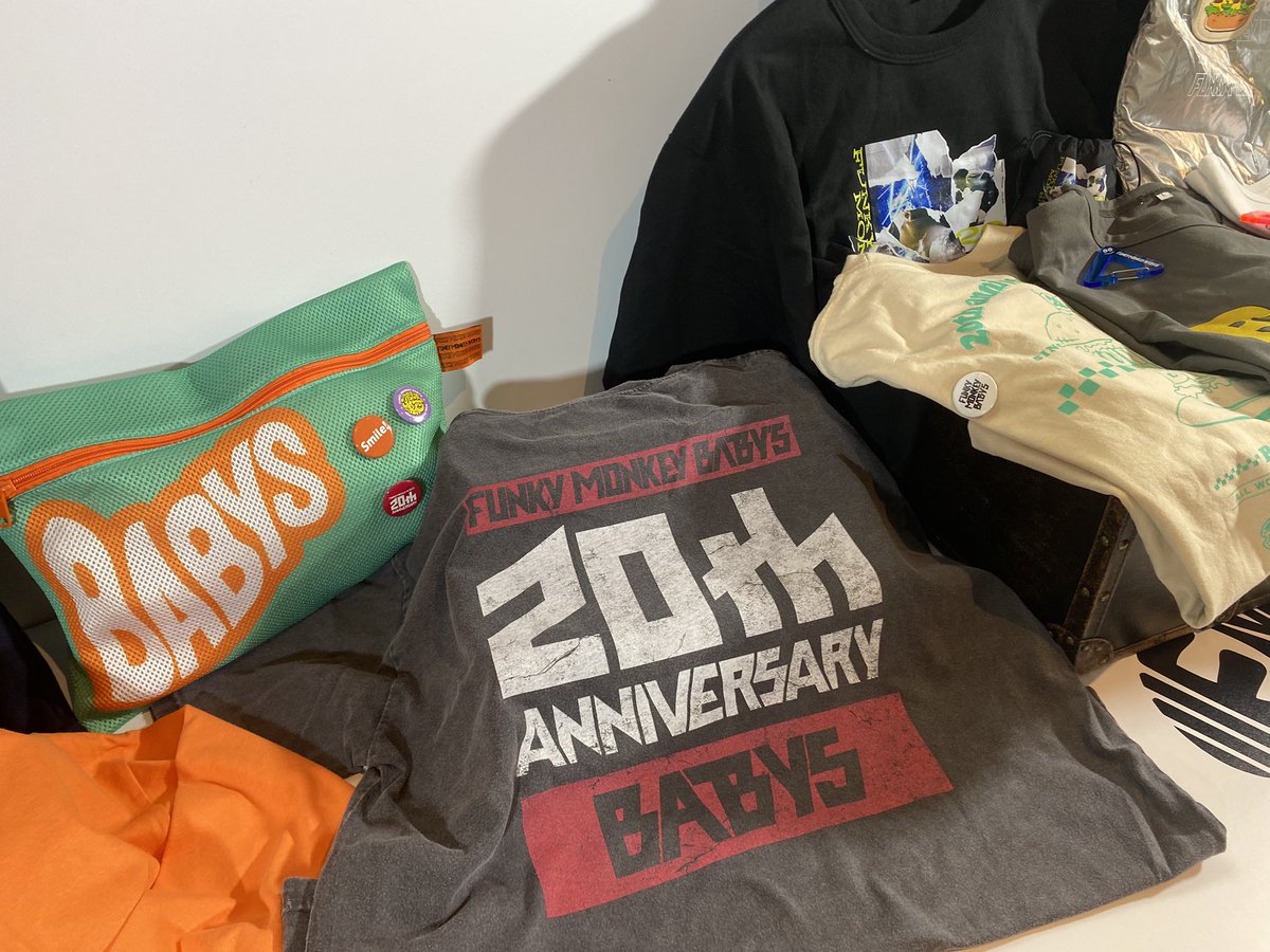 👣] 20th anniversary TOUR 〜そのまんま東へ西へ〜 本日のグッズ先行