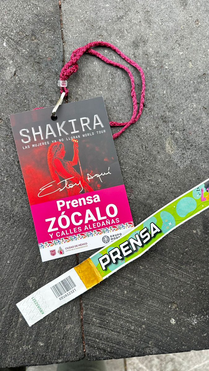 Mañana tenemos una cita en el Zócalo con <a href="/shakira/">Shakira</a> #Zocalo #CDMX