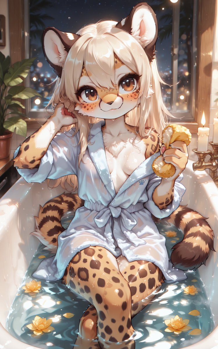 #FurryArt #AIArt #MagniciaOC