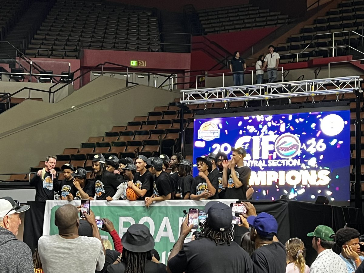 CifCentral's tweet photo. Congratulations to the Tulare Union boys basketball team which claimed the Division III Section title with a 64-43 victory over Central Valley Christian. The Fighting Spirit players of the game are The Tribe's Demaje Riley and the Cavaliers' Grant Hyde. 🏀🏆👏 https://t.co/0dfYBR5aNm