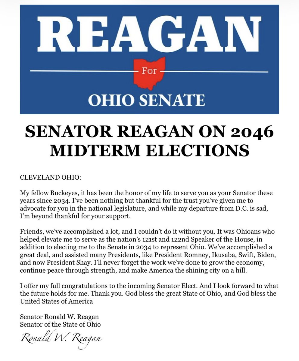 Former President Ronald Reagan tweet media