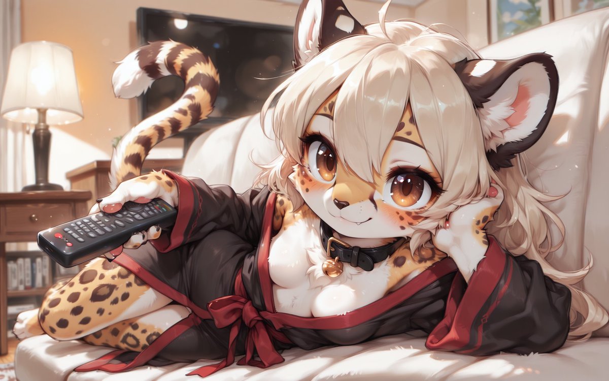 #FurryArt #AIArt #MagniciaOC