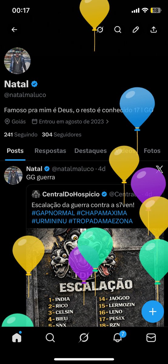 Natal tweet media