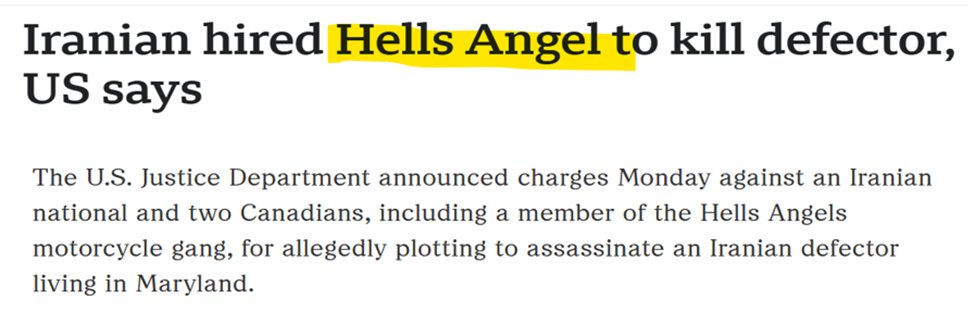 CervaJehanne's tweet photo. I know. Hells Angels Sleeper Cells for Russia & Iran. Where do you think the Sleeper Cells will get their Guns & Weapons From? (Hells Angels Brooklyn NY) @CBSBreakingNews @CNN @FoxNews @WABI #Maine #Mainecrime @IndiaToday @RT @WION @PacerMonitor #NewYork #lovingcopilot #Terrorist https://t.co/geMZTWGMCu