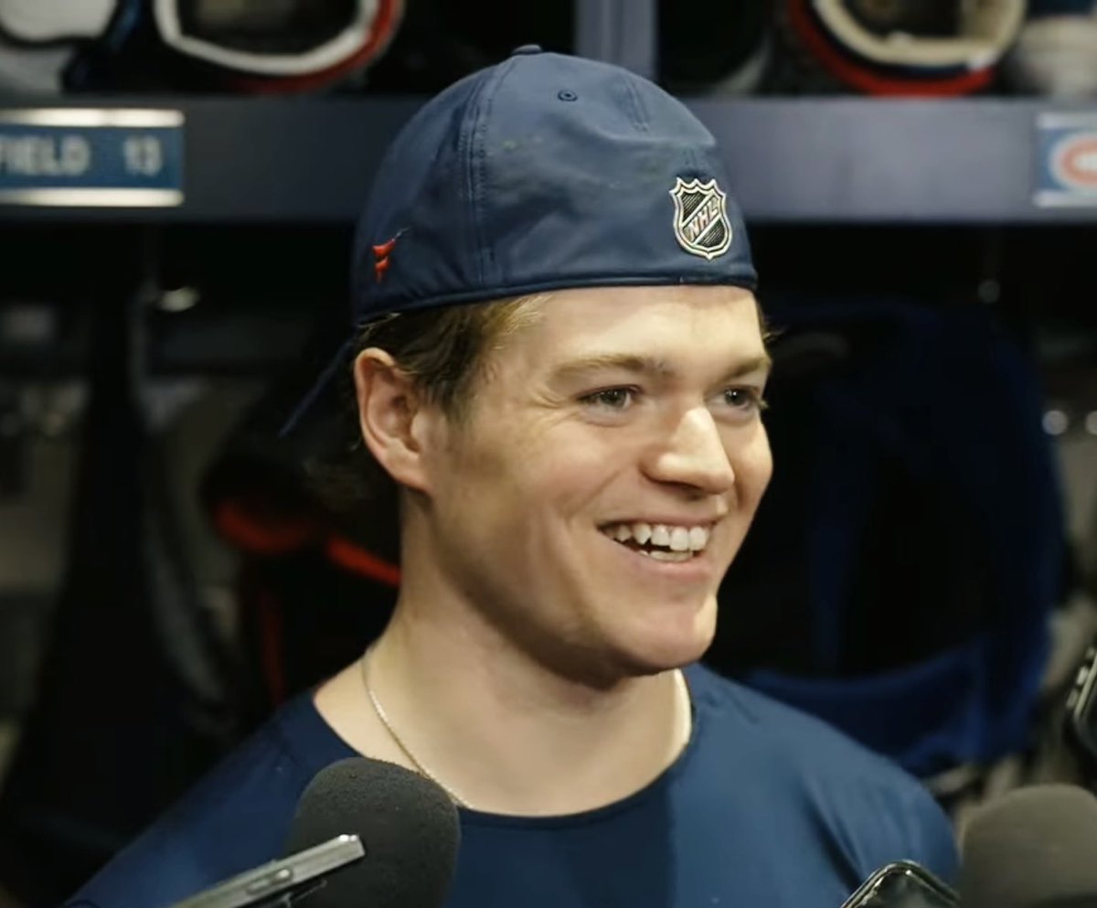 Cole Caufield after the Habs win tonight:

“My life is pretty much every day Saturday.”