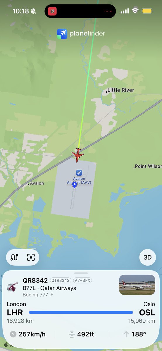 MikeMazowski888's tweet photo. @louis20016 @RichardDive They sometimes do. Saw this a few weeks ago, no idea why, and don’t ask about the route. https://t.co/qDXG5BCsql