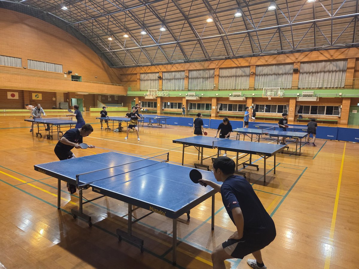wactsaga's tweet photo. ＼日曜夜はWact day🏓／

ワクトで〜す。

本日
18:30〜21:30(3時間)
佐賀市立体育館
参加フリーの練習会Wact dayを開催します❗️
☘️初心者大歓迎☘️
🤩学生無料(大学生も)
🐥社会人は参加費200円

※打ち始める前にお名前の記入を。

WacTシャツ販売中🫶

◯今後の開催予定
3/15,3/22,3/29 https://t.co/FwXSW3x1ea