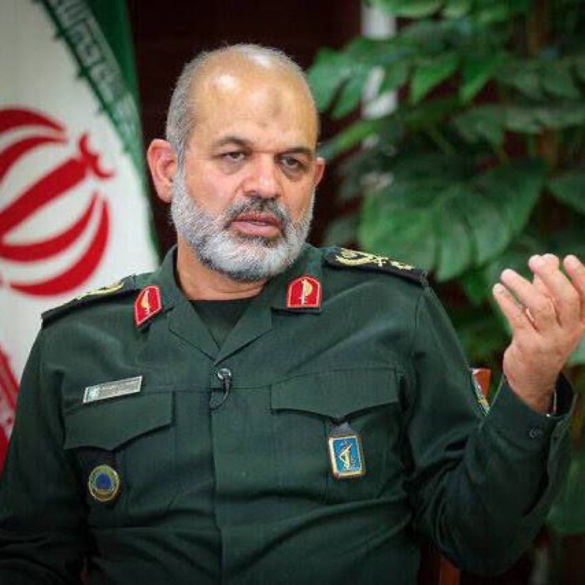 Newspush12's tweet photo. 🚨عاجل : 

العميد أحمد وحيدي القائد العام الجديد للحرس الثوري الإيراني. https://t.co/vgavaGJSxt