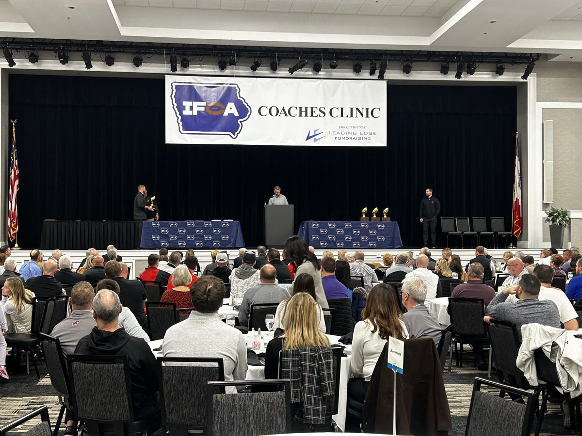 Iowa Football Coaches Assocation tweet media