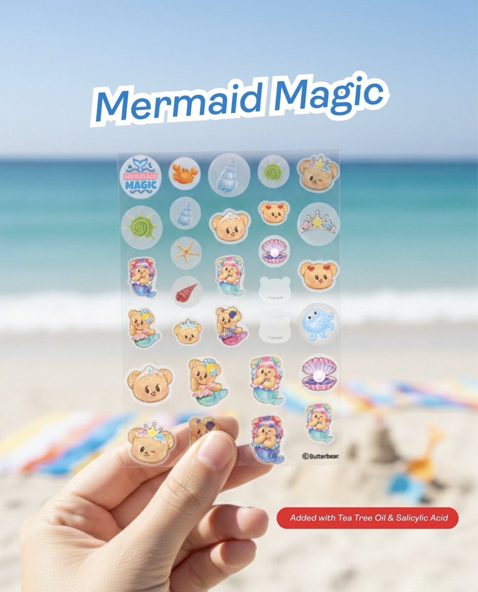 Mermaid Magic. 🧸🧜🏻‍♀️🌊

น้องเนยสวยผมยาววววว อีกบทพิสูจน์ว่าถ้างานวาดคาแรคเตอร์ดีก็ต่อยอดแบบนี้ 😊

#YukasanxButterbear
#Butterbear
#ด้อมน้องเนย