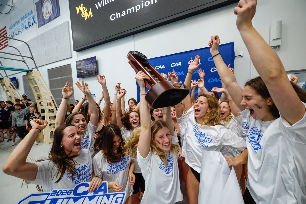 William & Mary Tribe Swimming tweet media