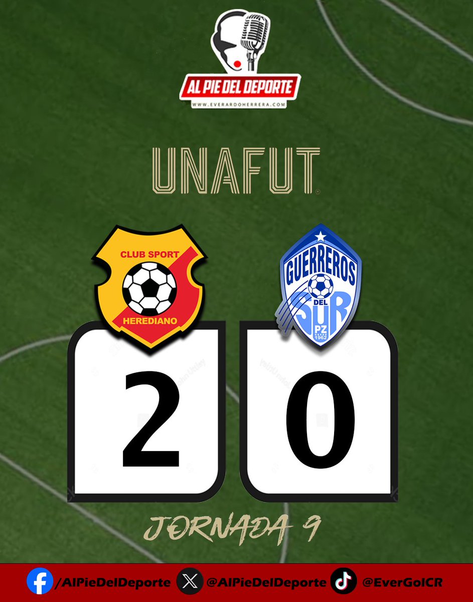 alpiedeldeporte's tweet photo. Cambio en #Herediano al 60'
Entra: 37- Keysher Fuller / 97- Randall Leal
Sale: 11- Luis Ronaldo Araya / 10- Elías Aguilar

#CSH 2 - 0 #MPZ #C25 https://t.co/KhNn07AaGP