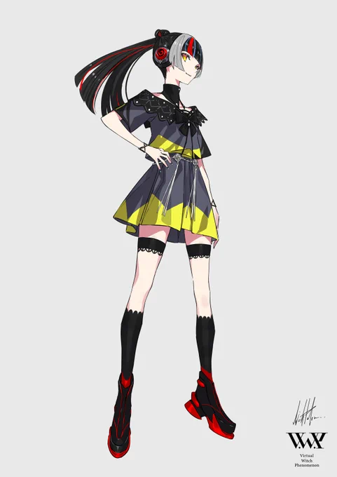 魔女特殊歌唱形態「姫連雀」 春猿火