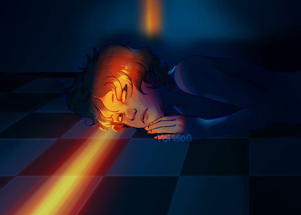 poissonazur's tweet photo. been slowly getting back into drawing experimenting with lighting and style https://t.co/IBJQClhoEd