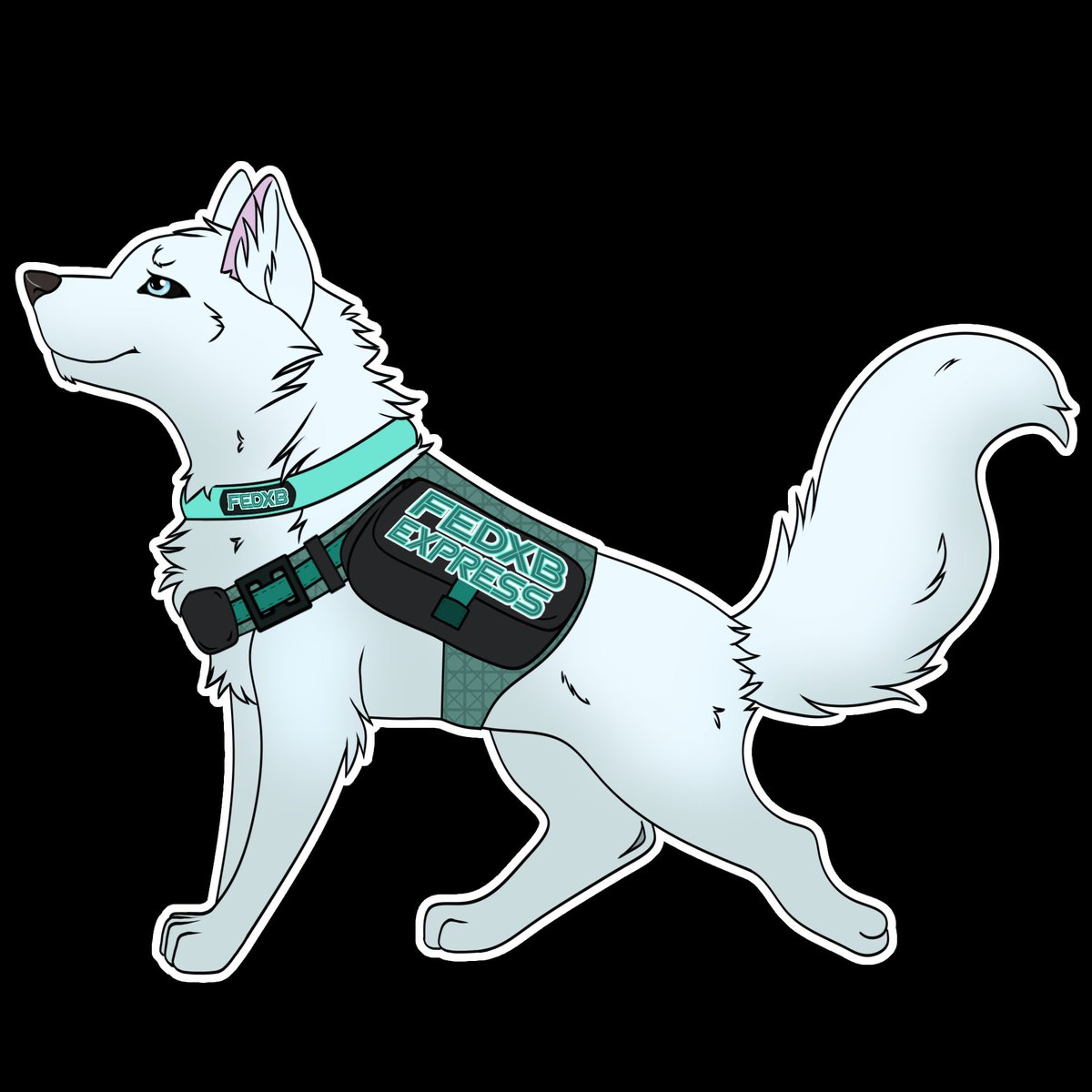 So I have been following a gamer called <a href="/xBCrafted/">xBCrafted</a> for a long time. Since Arc (lol) i enjoy his (mostly) chill and funny Minecraft vids. I wanted to do some fanart of his dog Bishop (who sadly has passed) but I know he meant a lot to him. Please enjoy!