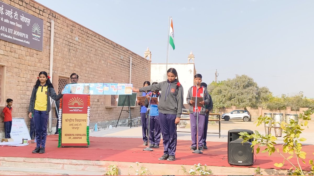kviitjodhpur's tweet photo. Brochure making  showing  visual art, performing art ,music and dance by the students of KV IIT JODHPUR @EduMinOfIndia @KVS_HQ @kvsrojaipur https://t.co/cD3iOFDb7E