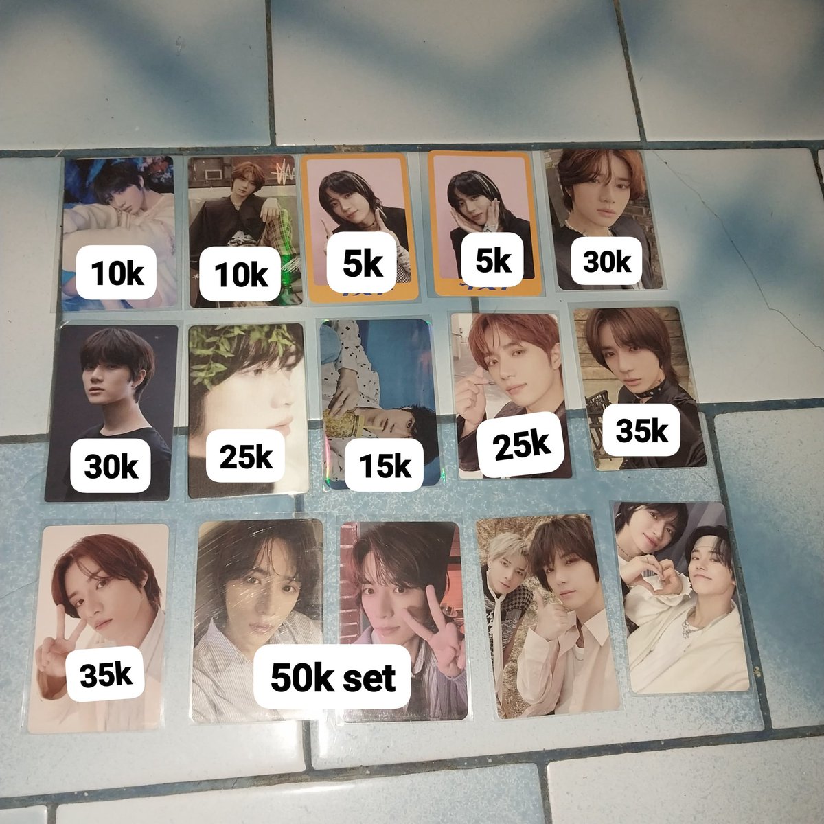 Wonmyon_'s tweet photo. wts photocard TXT 
price in pict 

❌️admin shopee 18%
✅️ Freebies
✅️ Nego
✅️ Bole share ke Go, take bulk ada bonus official🩵

t. photocard tomorrow X together, soobin, yeonjun, beomgyu, taehyun, hueningkai https://t.co/uuMmbRTIKP