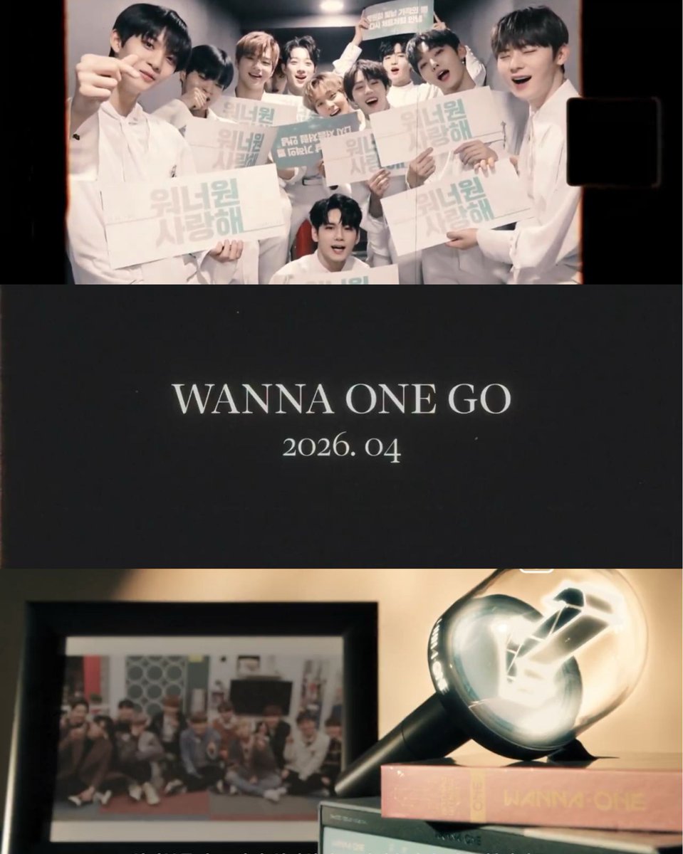 Are you ready Wannables? 🥹

Wanna One has announced that ‘WANNA ONE GO’ will be released this April 2026.