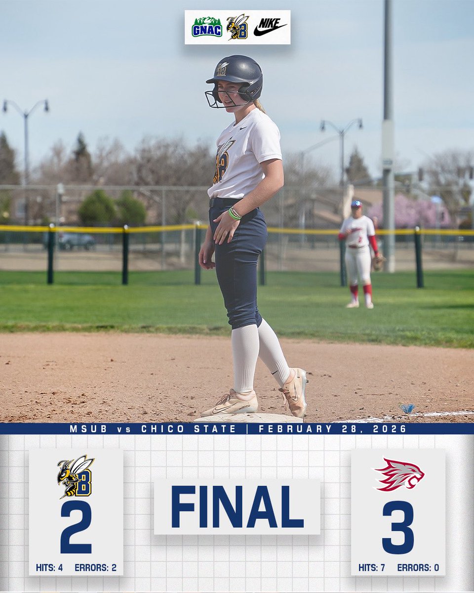 MSUB Softball tweet media