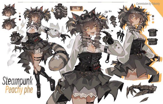 PunkSeraphina ⚙️The steam punk raccoon ⚙️ tweet media