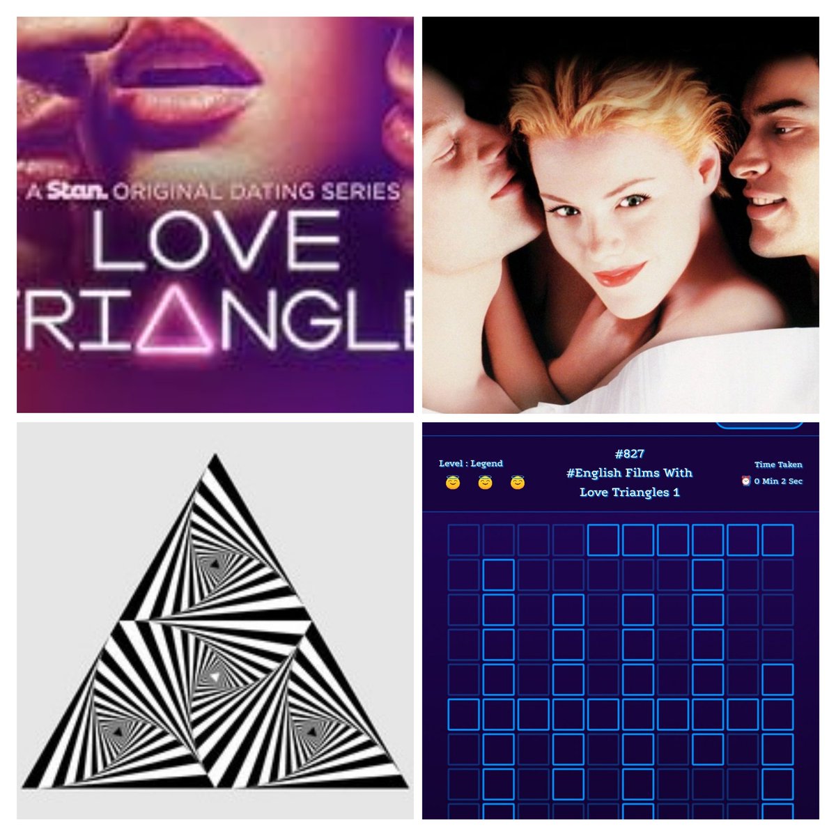 apurvnagpal's tweet image. #LoveTriangles 🎈

This time it's Hollywood ▶️

🔼 crosspunk.com 🔻