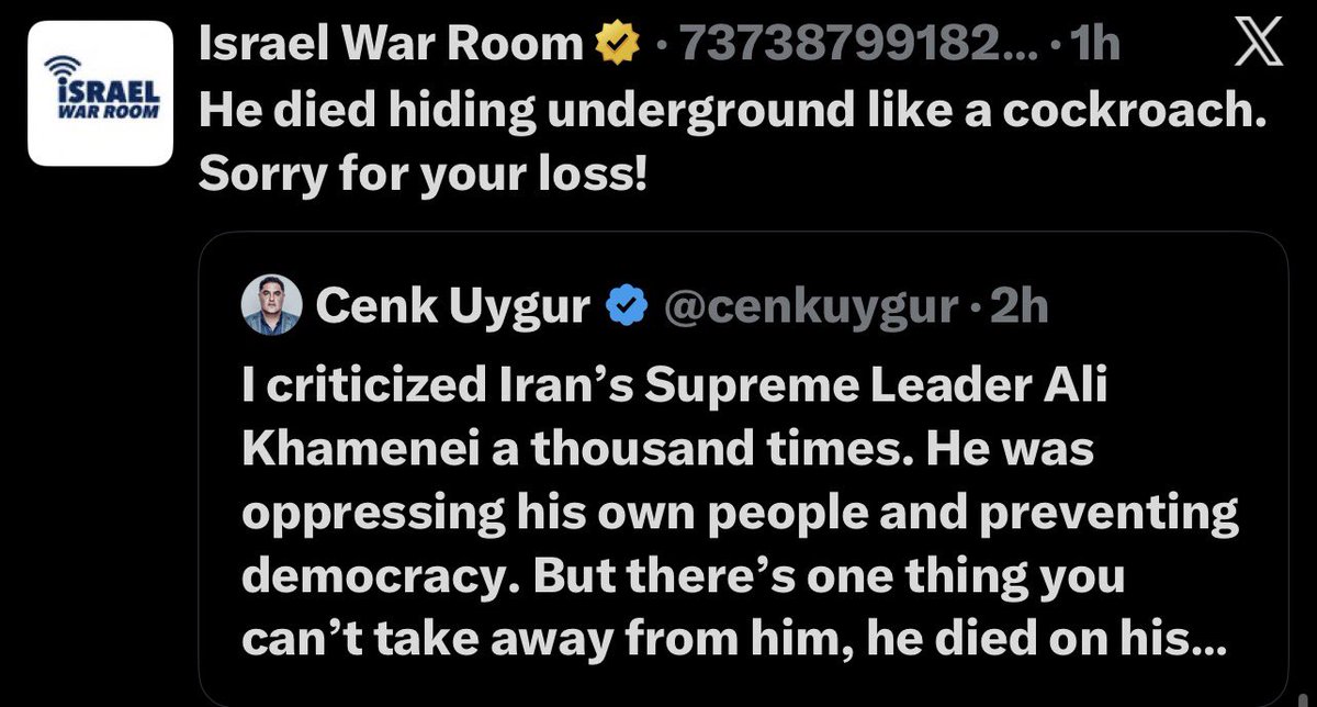 brzbolthe's tweet photo. @RoshanKrRaii Died like a cockroach 👊🏻 https://t.co/RkLyiuTzY1