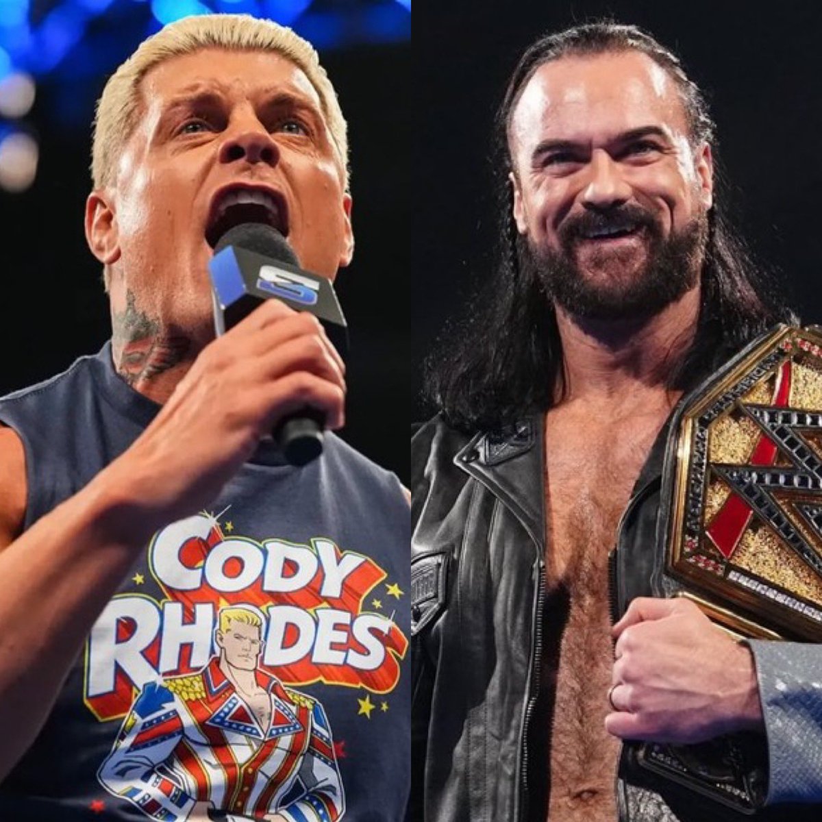 HeelToTheFace's tweet photo. Cody Rhodes will challenge Drew McIntyre for the Undisputed Championship next Friday on #SmackDown Nick Aldis announces https://t.co/kBdEC0Ml5q