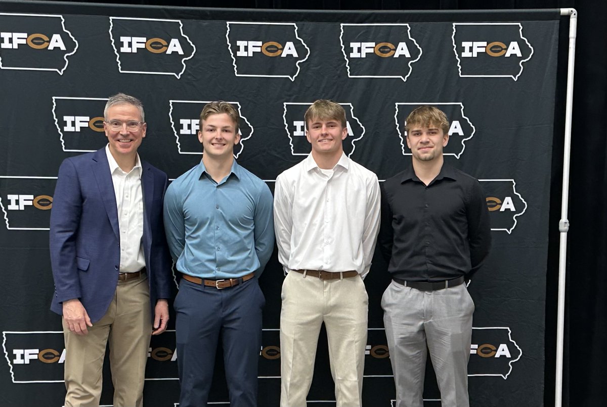 Iowa Football Coaches Assocation tweet media