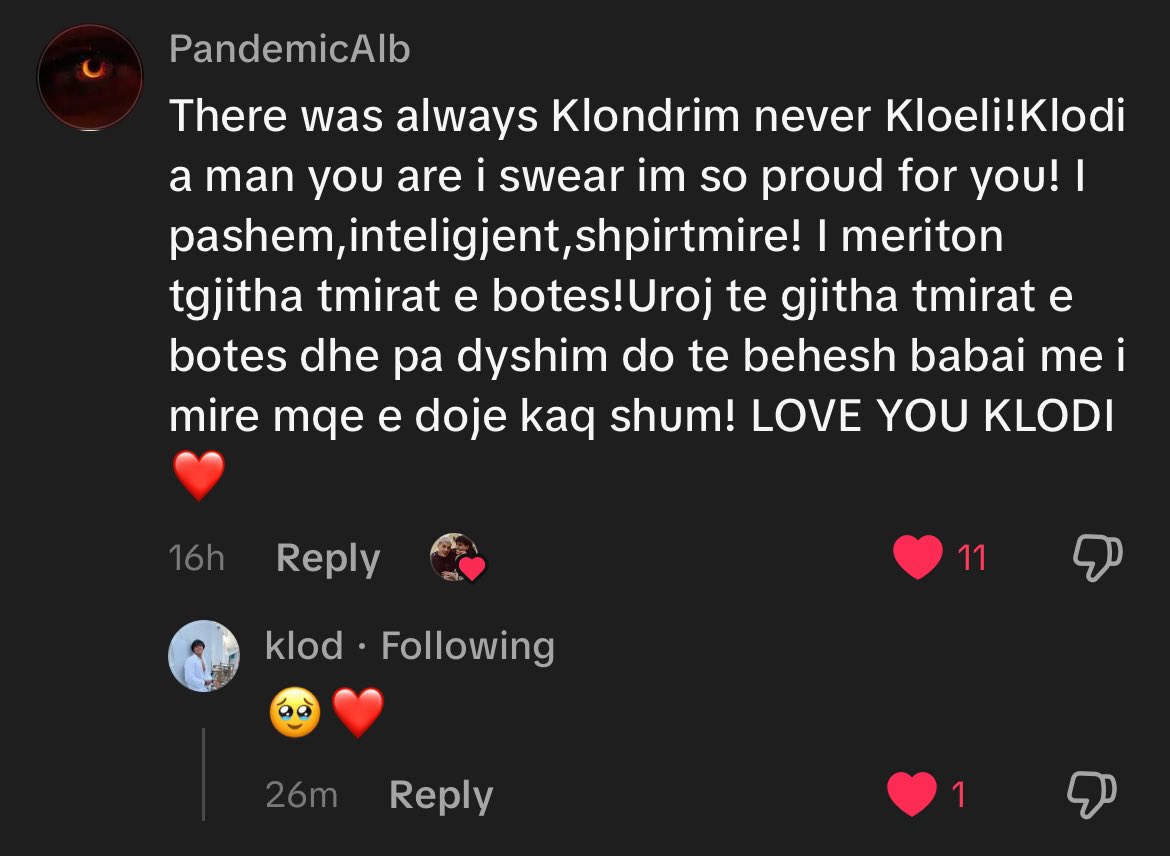 X:There was always Klodrim never Kloe.Klodi a man you are I swear im so proud of you, handsome, intelligent, a kind soul. You deserve all the best in the world, i wish you all of that and ofc to become the best dad bc u wanted it sm.

Klodi: 🥺❤️