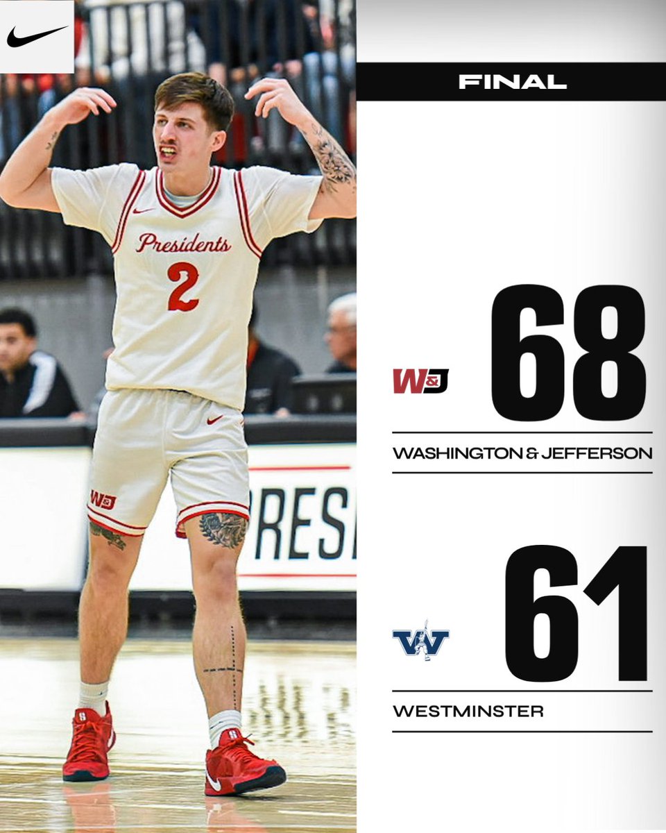 Washington & Jefferson Athletics tweet media