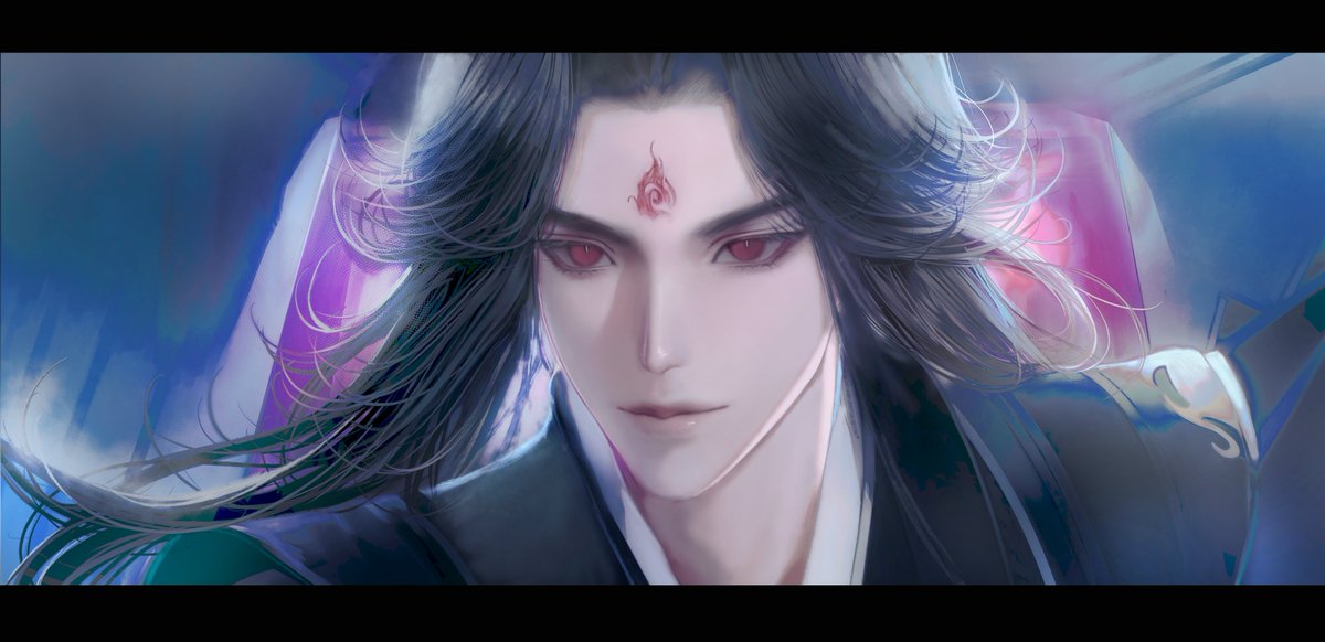 LandwarAres's tweet photo. OMG, it's been 3 years...!!! Redraw of this frame from season 2 
How y’all been doing?

#人渣反派自救系统 #穿书自救指南 #洛冰河 #svsss #LuoBinghe https://t.co/oFXc2OxIok