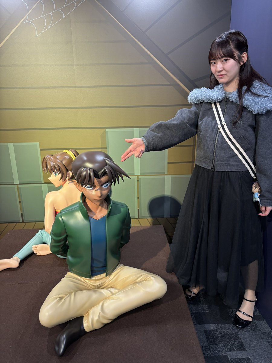 コナン展、幸せしかなかった 平次とばっか撮ってたら コナンくん撮ら