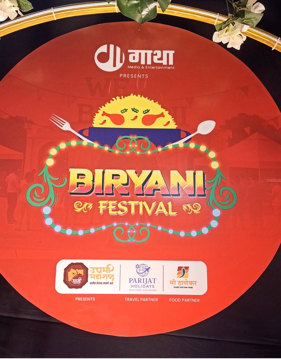 thanevignaharta's tweet photo. Biryani mahostav 2026 location upvan Thane evening time 5 to 10 pm  27 feb to 1 March 2026 Go &amp; Enjoy...😇 share link please check https://t.co/z7t9PQKBzt