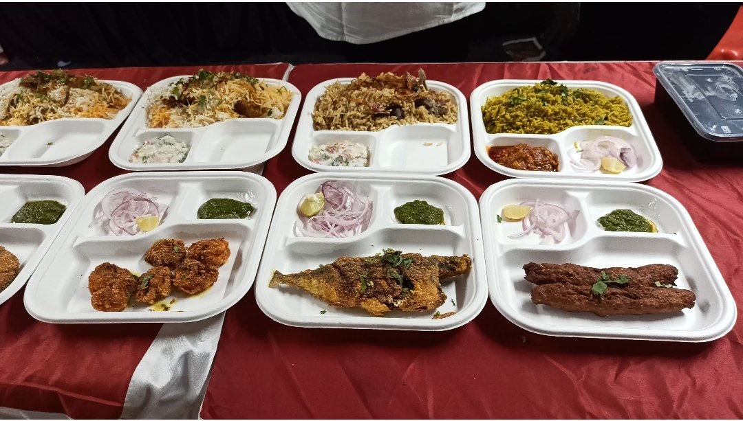 thanevignaharta's tweet photo. Biryani mahostav 2026 location upvan Thane evening time 5 to 10 pm  27 feb to 1 March 2026 Go &amp; Enjoy...😇 share link please check https://t.co/z7t9PQKBzt