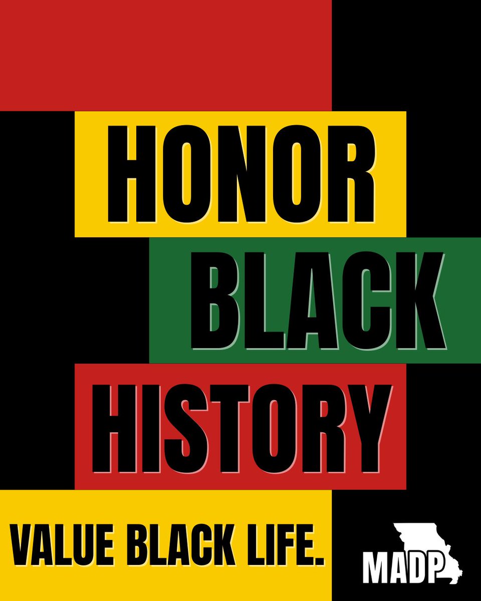 MADPMO's tweet photo. Honoring #BlackHistoryMonth demands that we work, hand-in-hand, to forge a world where black people are recognized in the same ways white people are.

A world that values black life as much as it values white life. https://t.co/jydwFFpeJz