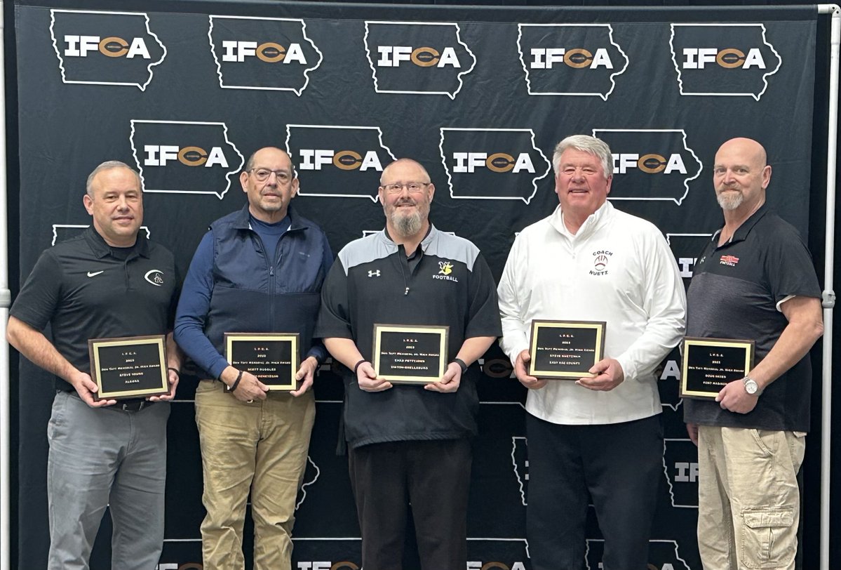 Iowa Football Coaches Assocation tweet media