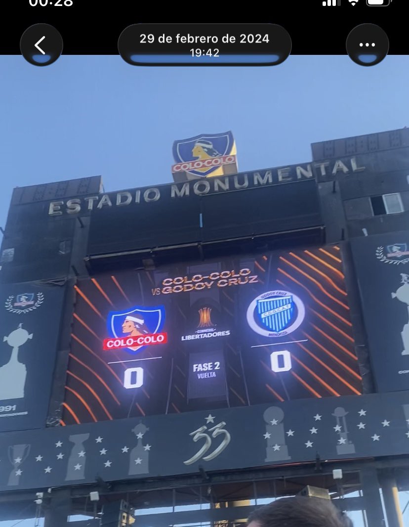 LizaTomi's tweet photo. Hace dos años estabamos en chile para jugar la vuelta del repechaje por libertadores,hoy jugamos contra DEPORTIVO MADRYN, nada eso https://t.co/MjglsNqLNt