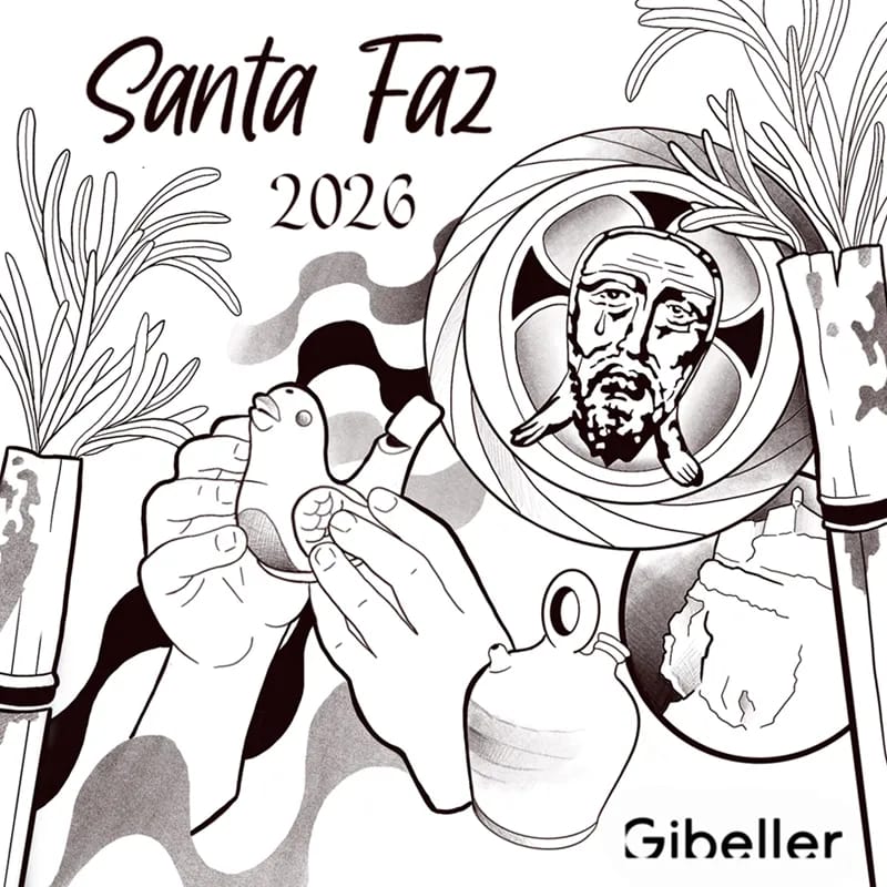 Diseño para Santa Faz 2026 'Adejo', creación de Celine Canales Galera