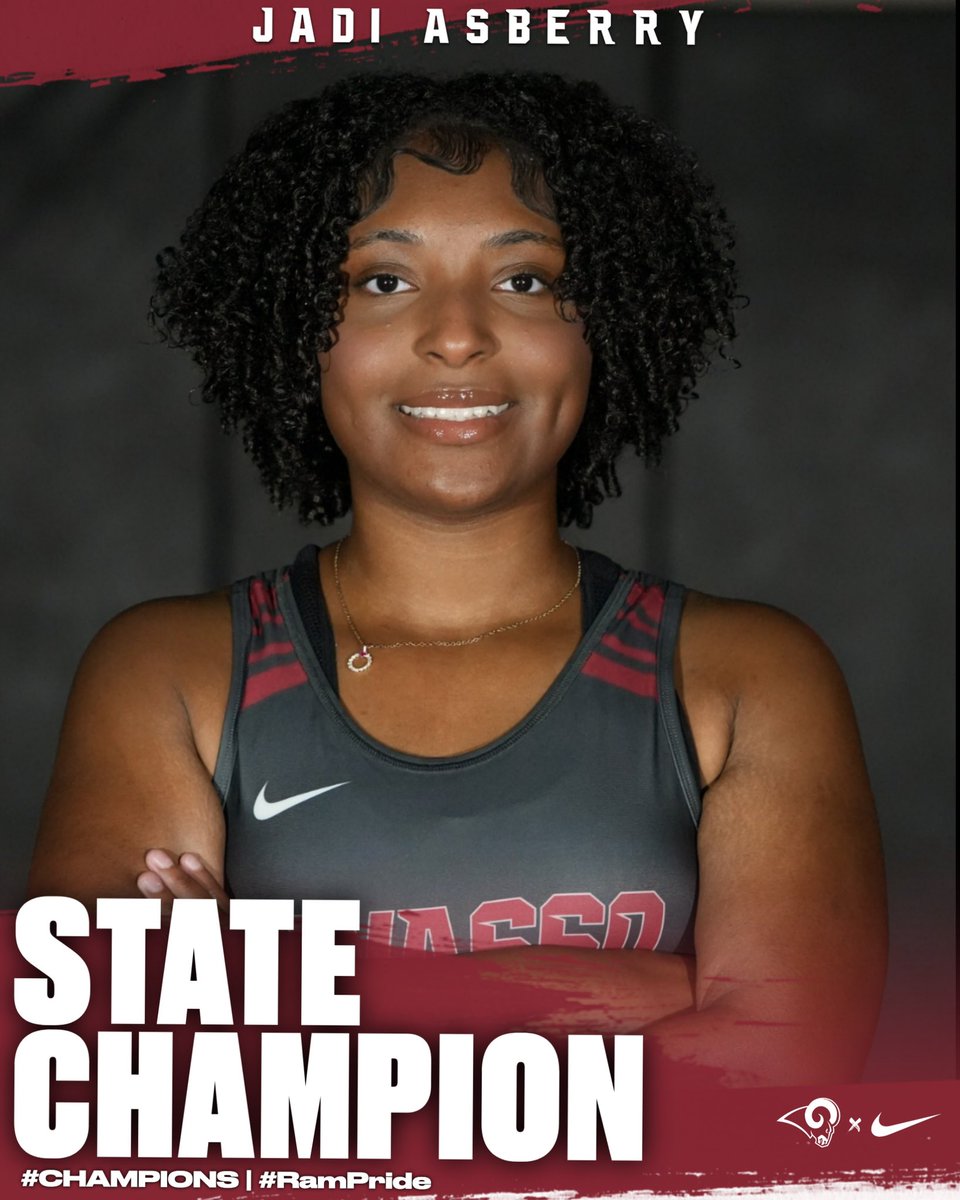 OwassoAthletics's tweet image. 🏆 STATE CHAMPIONS! 🏆

These two ladies just etched their names in the books! Congratulations to State Champion Payton Maggard and State Champion Jadi Asberry! 

#CHAMPIONS | #RamPride