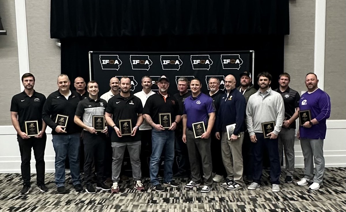 Assistant Coach of the Year - all classes! Congrats!