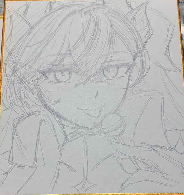 リリス 下描き