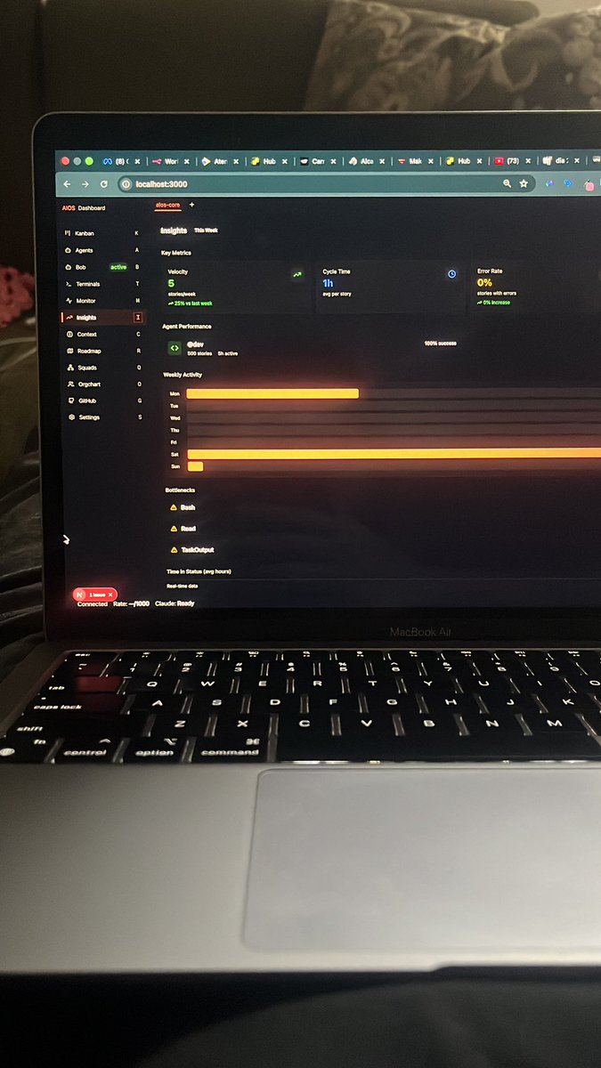hfelix_'s tweet photo. Em 6h de vibe coding:

- Criei uma software house dentro do meu computador;
- Estou treinando meu primeiro agente gestor de tráfego com um curso completo. 

Os próximos passos é passar mais horas na ferramenta para ficar cada vez mais familiar e criar um one person business https://t.co/2esCJZYcyn