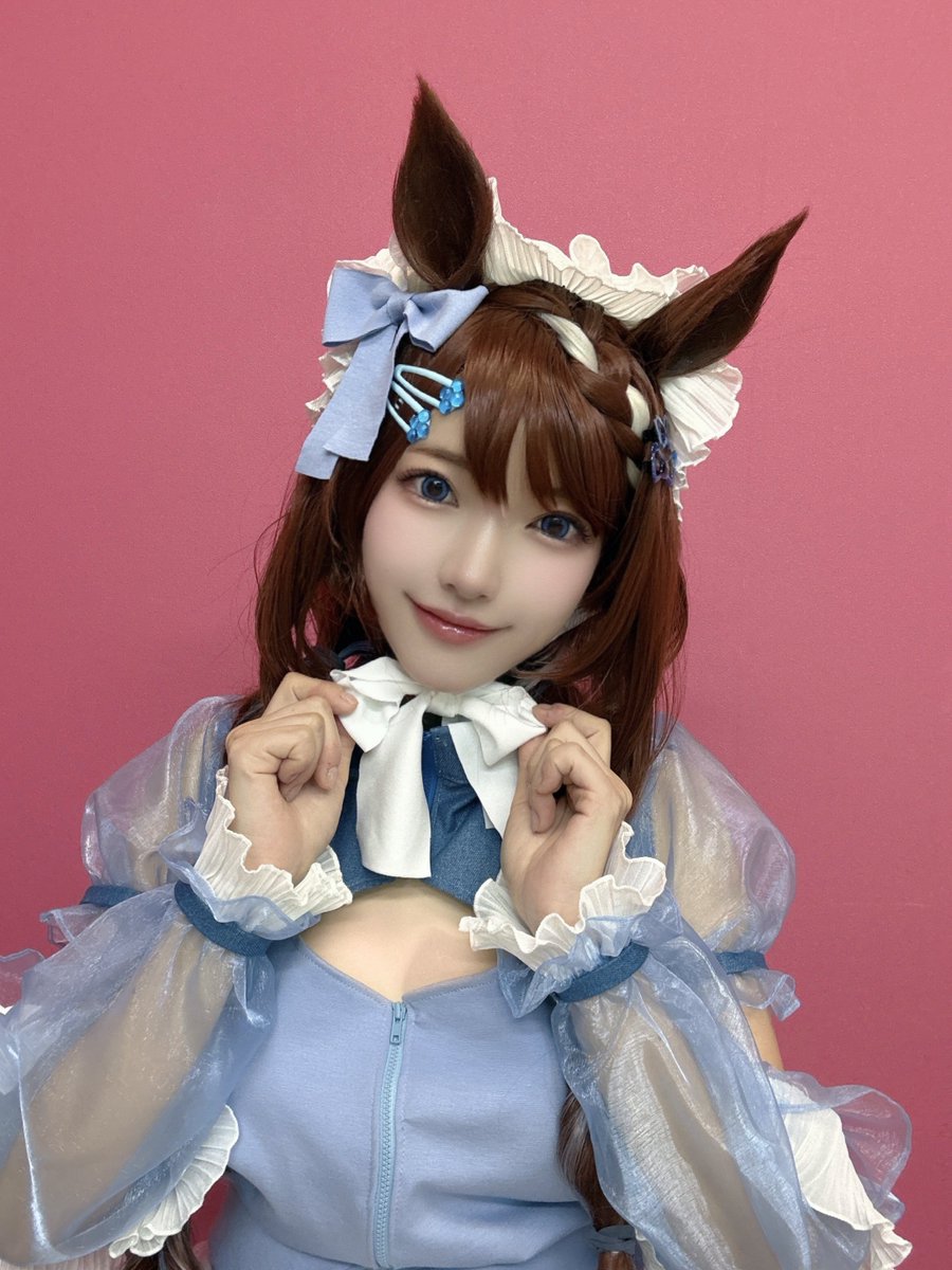 ヘドレを顎下で結んでるクリークのバブちゃんっぷりが愛おしくてアピールしたかったんだけどどうしても農家の嫁感がぬぐえない

#シングレキュートジャージ併せ0228