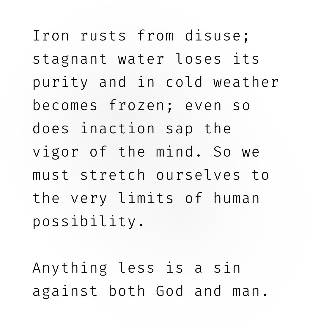 readswithravi's tweet photo. Leonardo da Vinci on excellence: https://t.co/OADVdAksaa