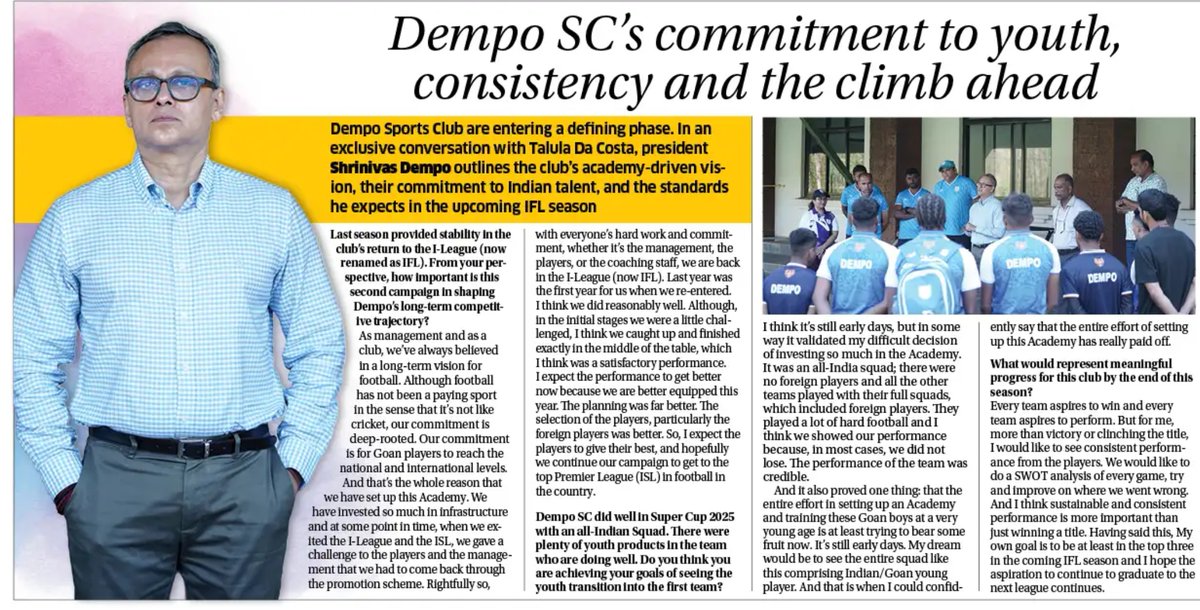 Shrinivas Dempo tweet media