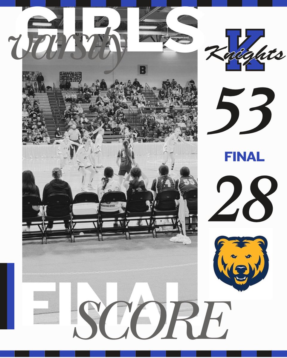 NStarKnights's tweet photo. Lady Knights keep it rolling and get a great win over the Lady Bears!

The Knights now need the CJI Lady Hawks to beat Belt to have a chance for a challenge game on Monday!

#GoKnights #mtscores https://t.co/RtCTs5GLaC