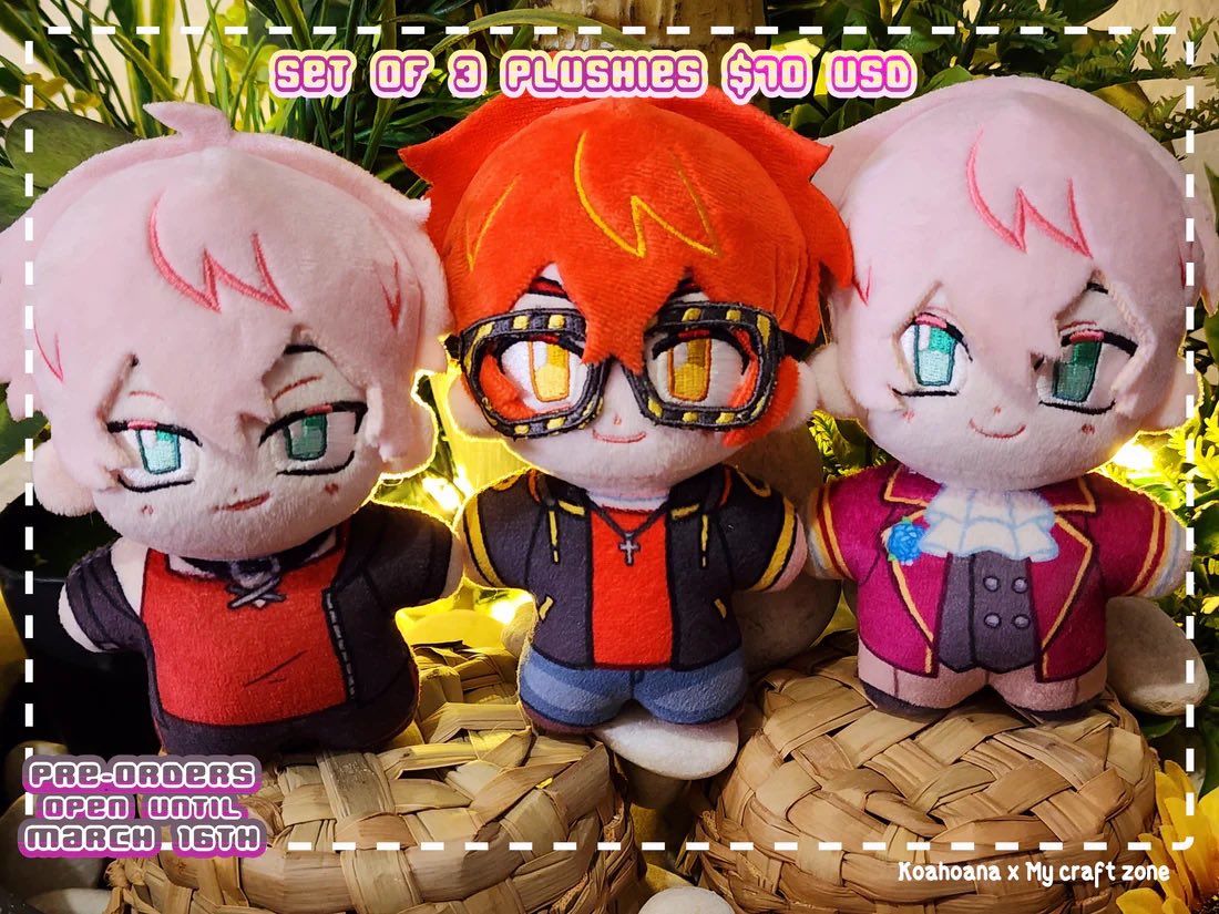 Please buy more unknowns and ray’s plushies if you can, seven is top it again 🥺 (not surprised)