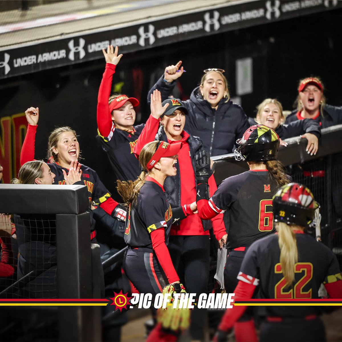 TerpsSoftball's tweet image. Terps supporting Terps🎉

#feartheturtle