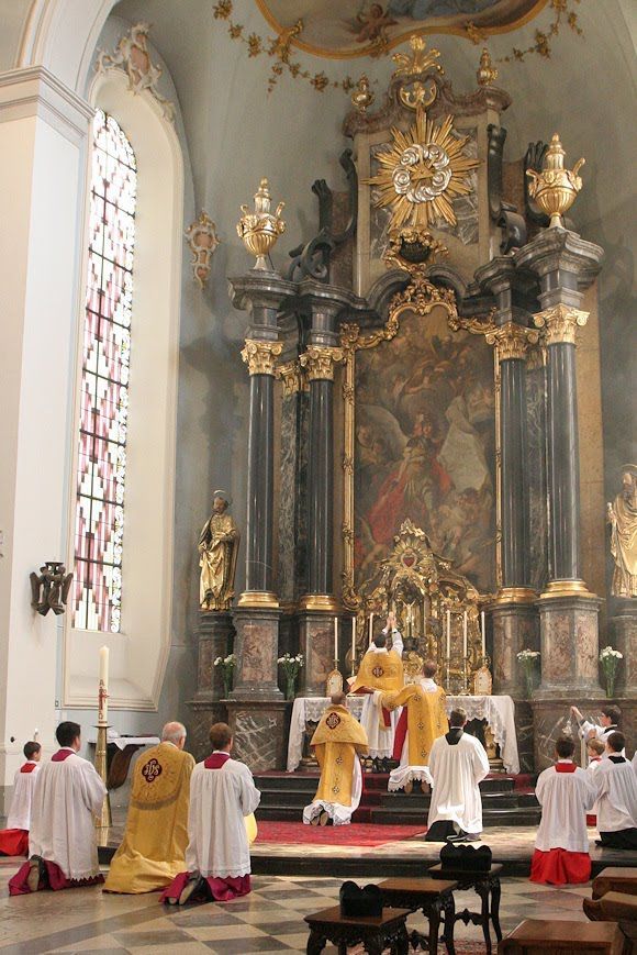 Catholic :
It's not a service, it's a liturgy.
It's not a robe, they are vestments.
It's not wine, it's the Blood of Jesus Christ
It's not bread, it's the Body of Jesus Christ,
Its not a table, it's an altar
It's not a song, it's a hymn.
It's not a poem, it's a psalm
It's not a