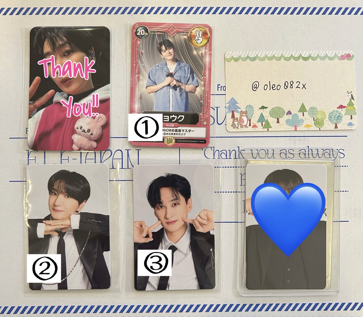 交換希望》SUPER JUNIOR 【譲】 E.L.F-JAPANスペシャルキット2026 封入